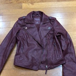 Aeropostale leather jacket